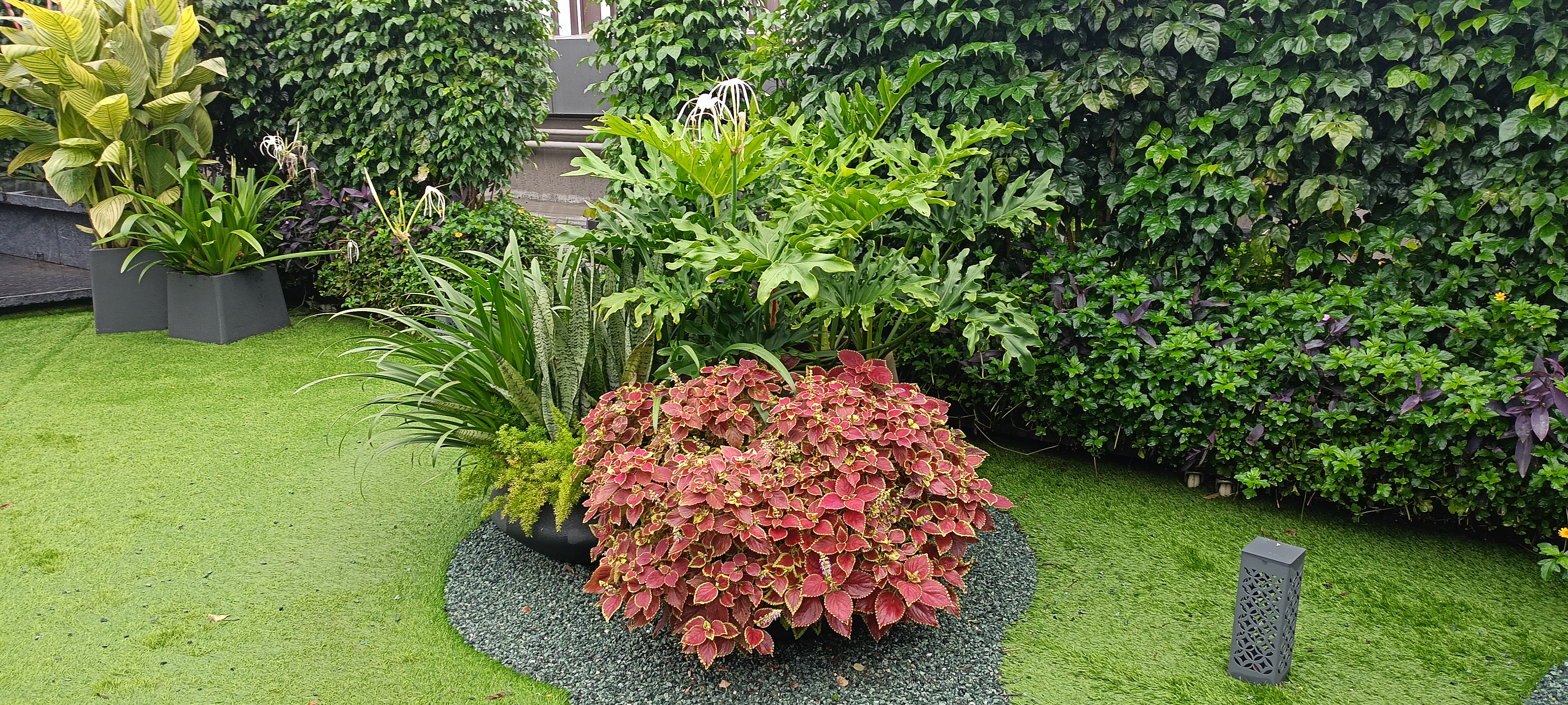 Landscape garden design project at 93 East residential site